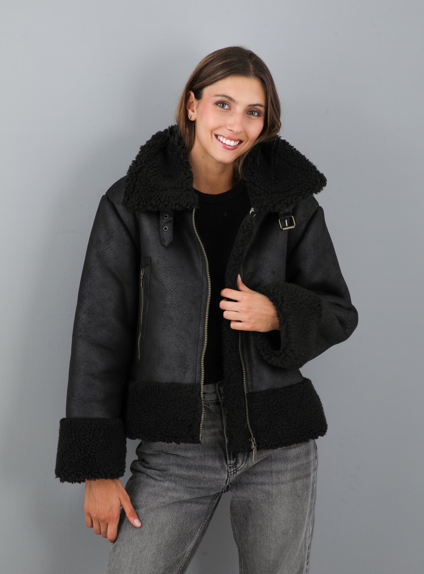 Chaqueta Alina Negra