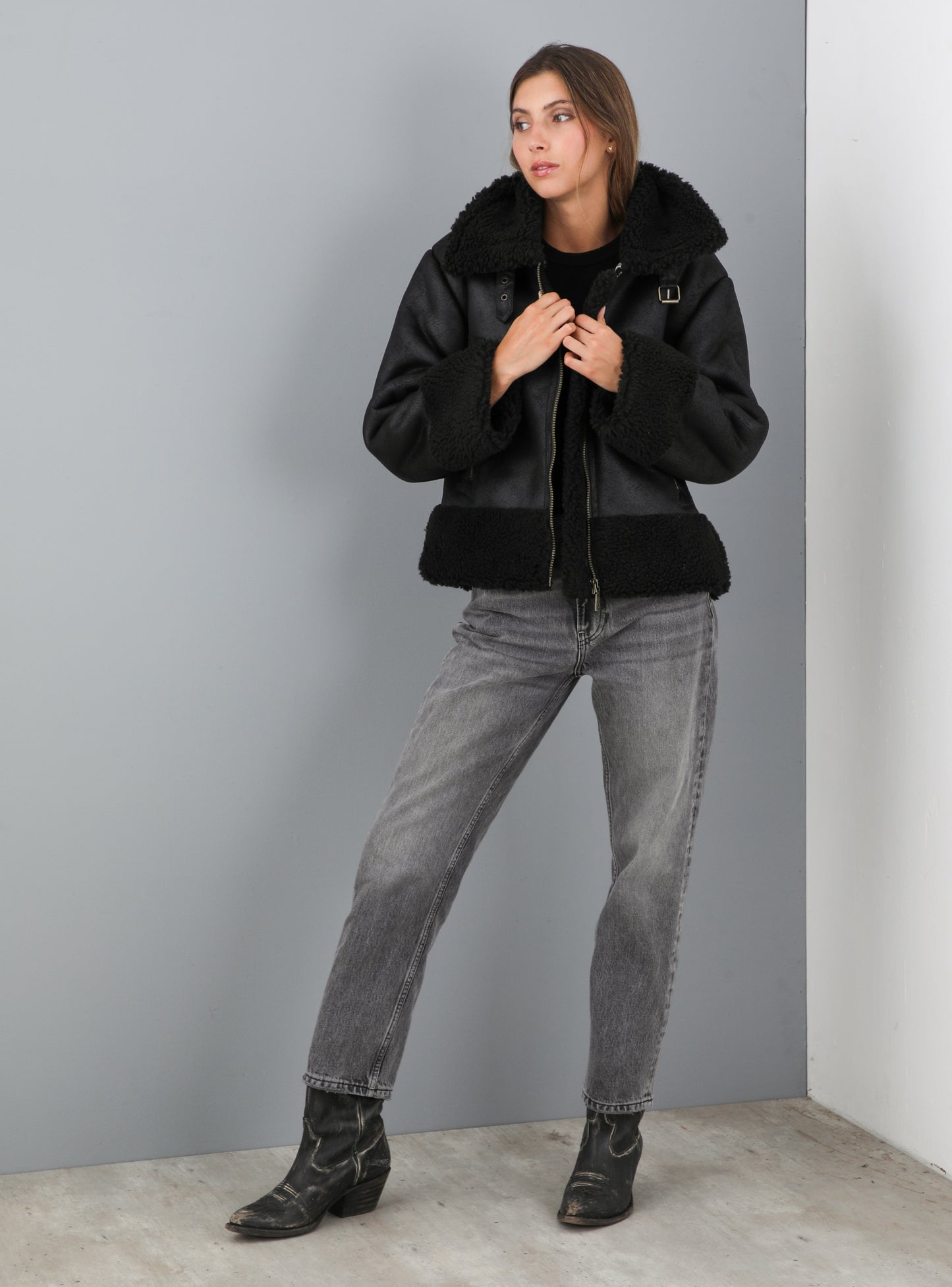Chaqueta Alina Negra
