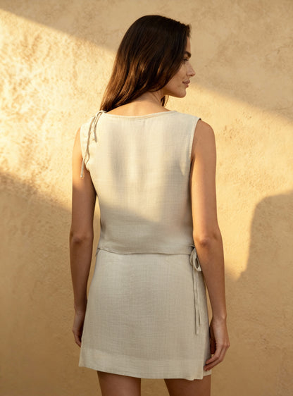 Polera Celine Color Crema